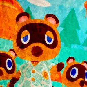 Animal crossing Tom,Timmy,Tommy blanket
